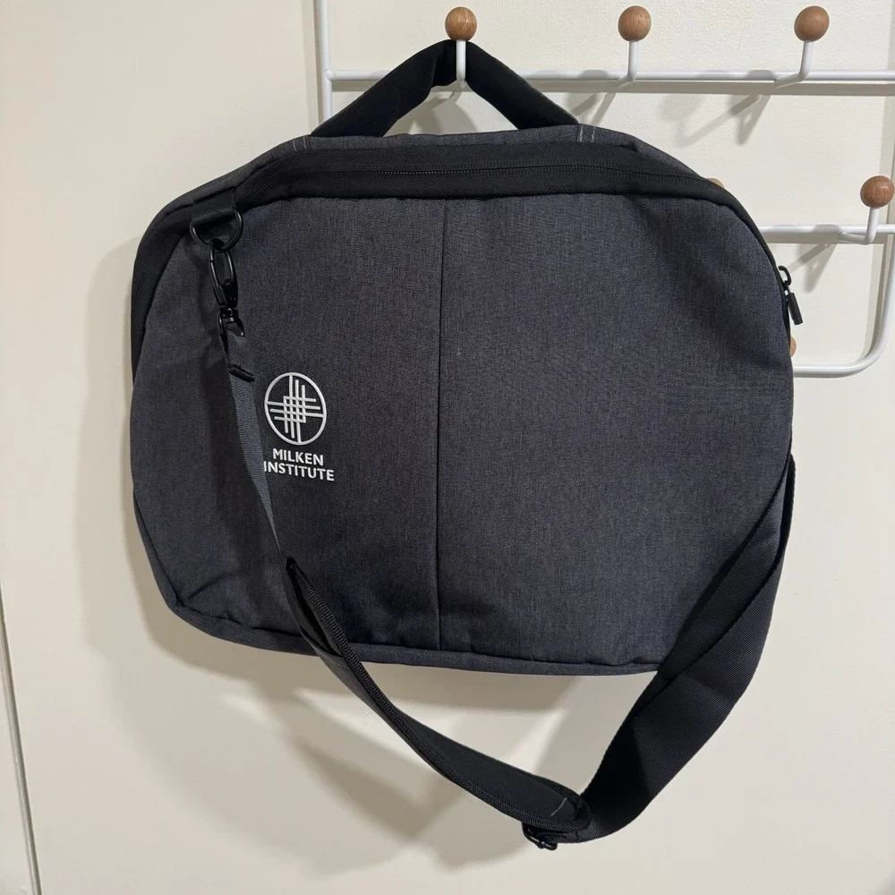 Milken institute Computer Laptop Bag Briefcase Conference 2025